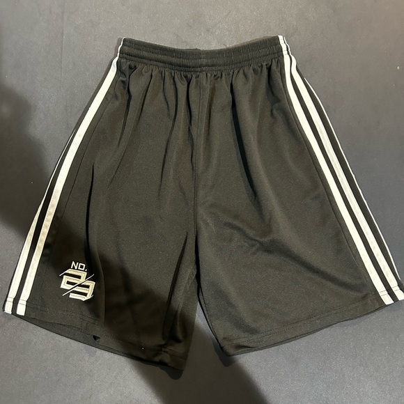 NO.23 FUTBOL Black Soccer Shorts - Sleek Style and Performance - Picture 4 of 4